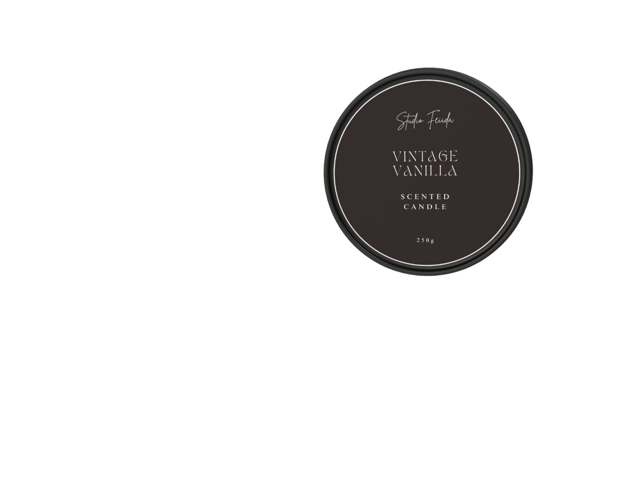 Vintage Vanilla Scented Candles